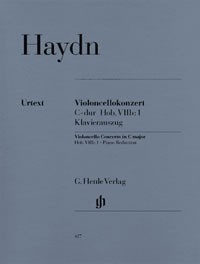 Haydn, Joseph: Konzert für Violoncello und Orchester C-dur Hob. VIIb1