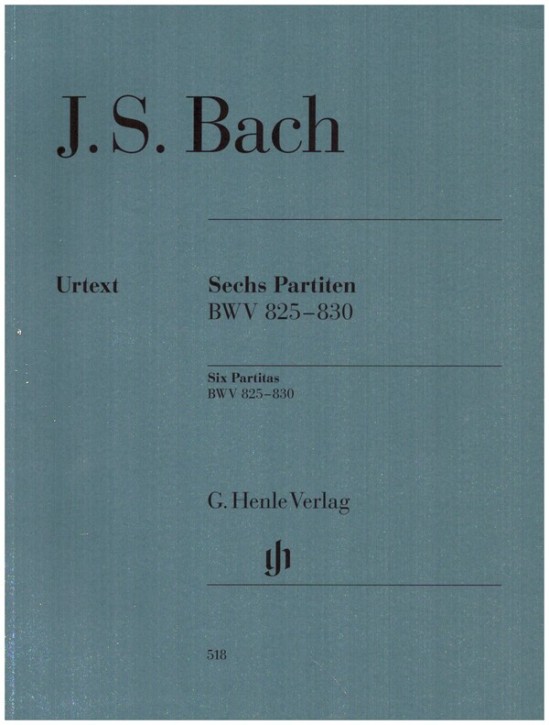 Bach Johann Sebastian: 6 Partiten BWV 825-830