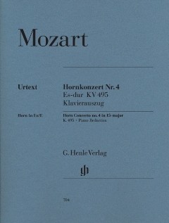 Mozart, Wolfgang Amadeus: Konzert für Horn und Orchester Nr. 4 Es-dur KV 495