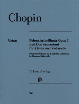 Chpoin, Frédéric: Polonaise Brillante C-Dur op. 3 und Duo Concertant E-du