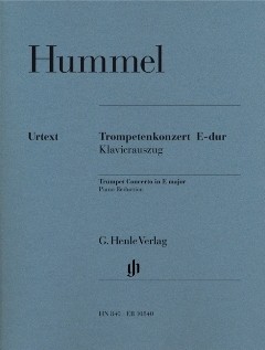 Hummel, Johann Nepomuk: Trompetenkonzert E-dur (m. Stimmen E,Es,C,B)