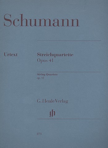 Schumann Robert: Quartette op 41/1-3