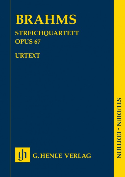Brahms, Johannes: Streichquartett B-dur op. 67