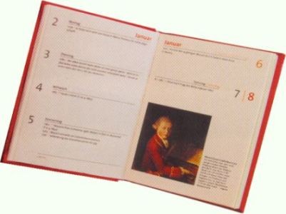 Kalender: Mit Mozart durch das Jahr 2006 - Sammlerstück