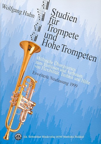 Huhn Wolfgang: Studien für Trompete + hohe Trompete