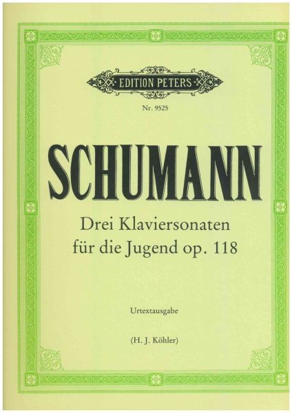 Schumann, Robert: Drei Klaviersonaten für die Jugend op.118