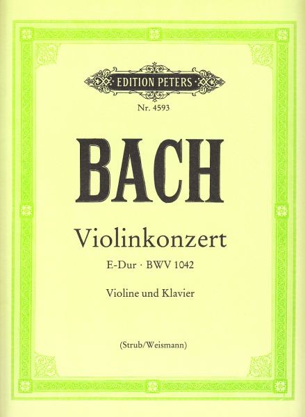 Bach, Johann Sebastian: Violinkonzert E-dur