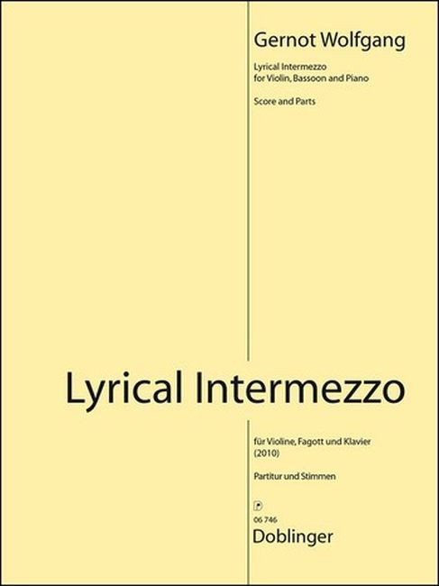 Wolfgang Gernot: Lyrical intermezzo