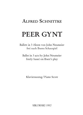 Schnittke, Alfred: Peer Gynt