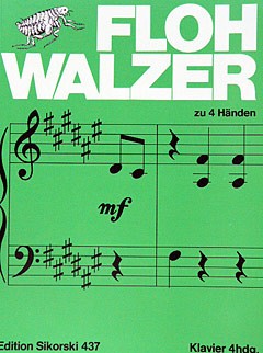 Lange, Helmut K H (Hrsg.): Flohwalzer zu 4 Händen.
