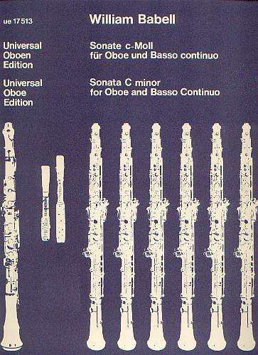 Babell, William / Klerk, Albert de: Sonate no.2  c-moll