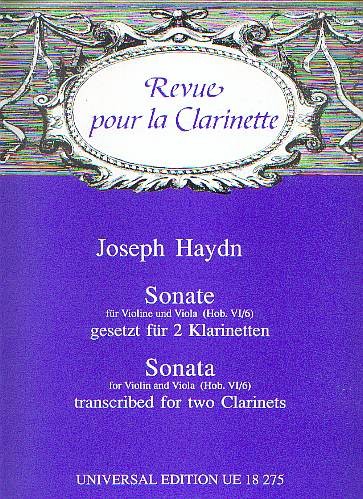 Haydn, Joseph: Sonate      Hob. VI6