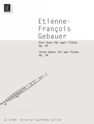 Gebauer, Etienne-Francois: Drei Duos für zwei Flöten