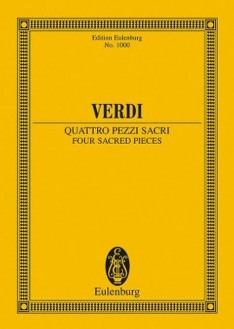 Verdi, Giuseppe: Quattro Pezzi Sacri