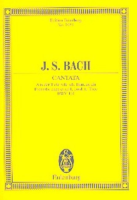 Bach, Johann Sebastian: AUS DER TIEFE RUF KANTNR131