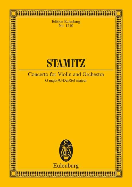Stamitz, Carl Philipp: Konzert G-Dur