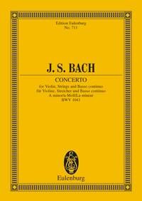 Bach, Johann Sebastian: Konzert a-Moll BWV1041 NA