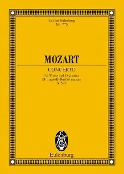 Mozart, Wolfgang Amadeus: Konzert Nr. 27 B-Dur KV595