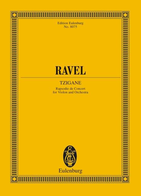 Ravel Maurice: Tzigane - Rhapsodie de concert
