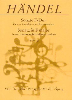 Händel, Georg Friedrich (1685-1759): Sonate F-Dur