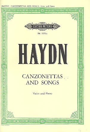 Haydn, Joseph: Kanzonetten und Lieder (Landshoff)