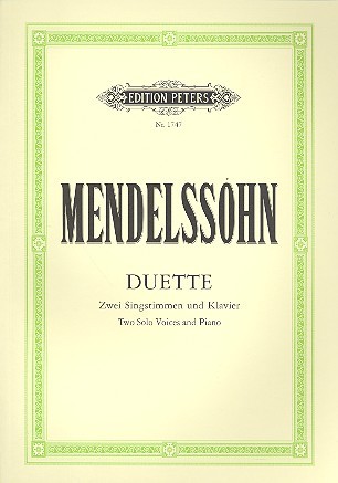 Mendelssohn Bartholdy, Felix: Duette
