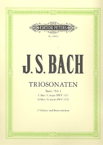 Bach, Johann Sebastian: Triosonaten   Band 1