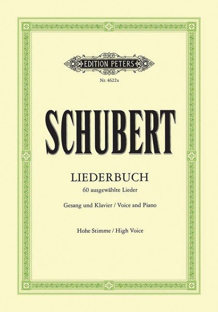Schubert, Franz: Liederbuch 60 ausgewählte Lieder für den Unterricht