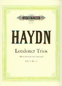 Haydn, Josef: Londoner Trios  C, G, G,