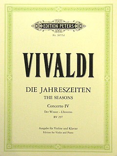 Vivaldi, Antonio (1678-1741): Die vier Jahreszeiten Konzert - Der Winter