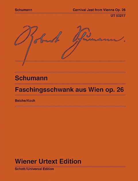 Schumann Robert: Faschingsschwank aus Wien op 26