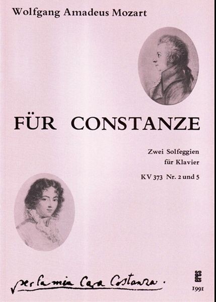 Mozart, Wolfgang Amadeus: Für Constanze KV 393 / Nr. 2 und 5