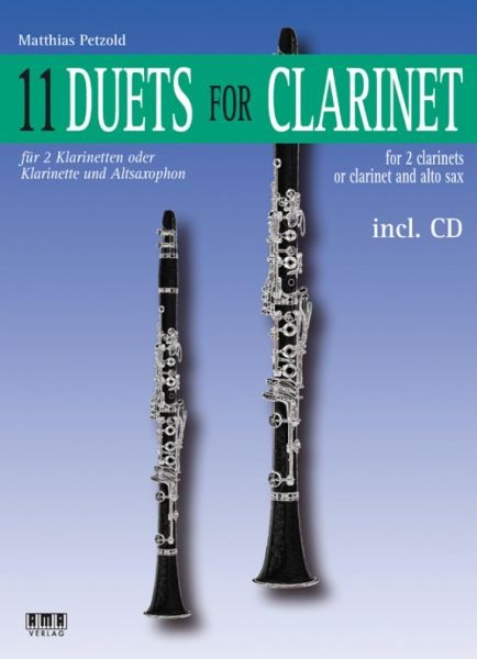 Petzold, Matthias: 11 Duets for Clarinet
