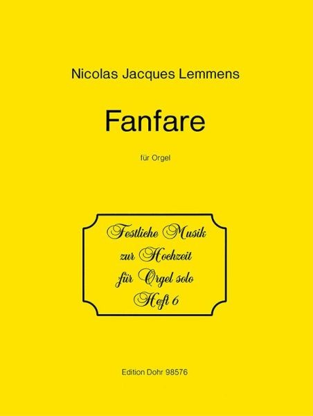 Lemmens Jacques Nicolas: Fanfare