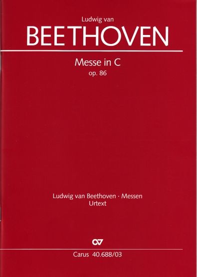 Beethoven, Ludwig Van: Messe C-Dur Op 86