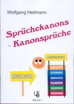 Heitmann, Wolfgang: Sprüchekanons - Kanonsprüche