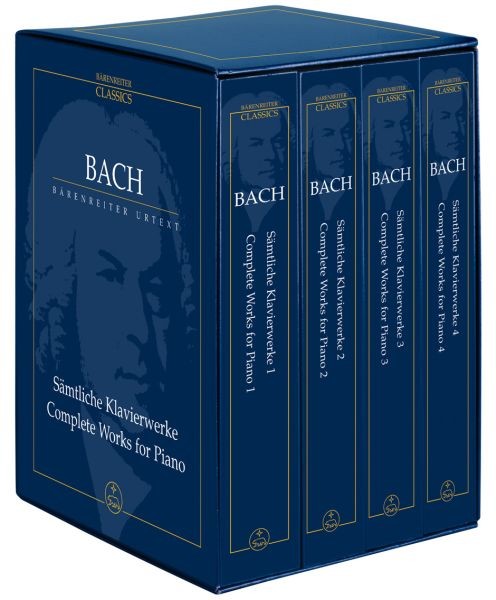 Bach, Johann Sebastian: Sämtliche Klavierwerke in 4 Bänden