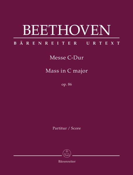 MESSE C-DUR OP 86 - Beethoven Ludwig van